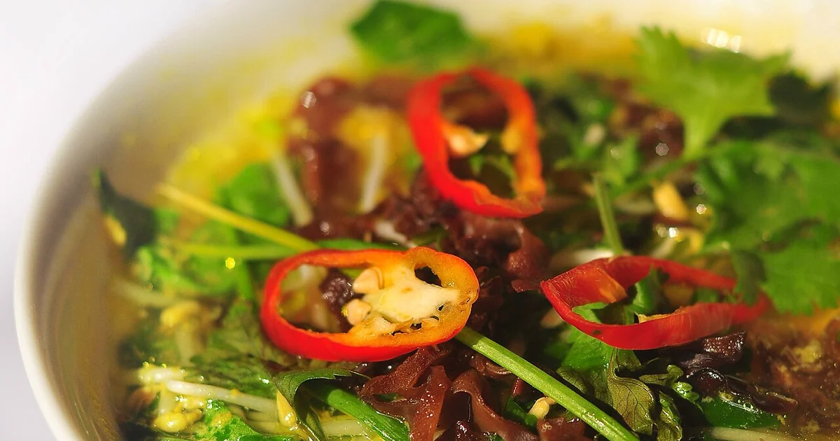 500px provided description: Vegetable Hidden Shrimp Soup [#food ,#mushroom ,#soup ,#shrimp]